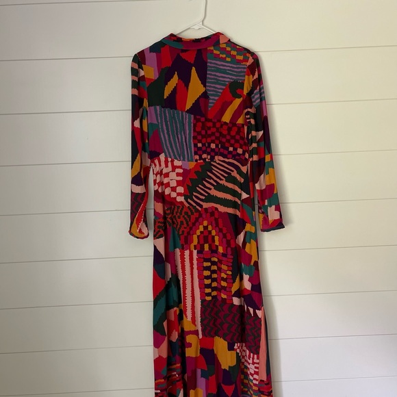 Farm Rio Red Abstract Maxi - Picture 6 of 6